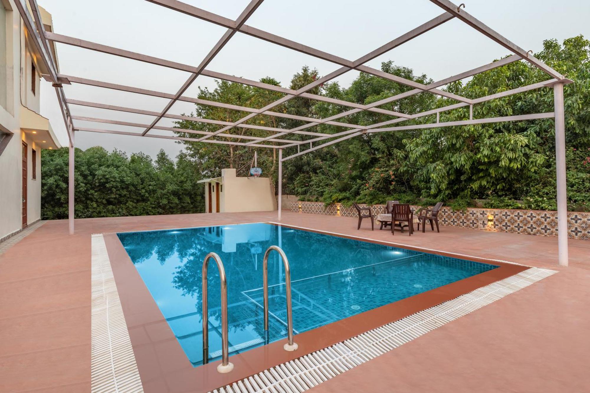Alaya Stays Raga 2Bhk Farmstay With An Entertainment Lounge Sohna 外观 照片