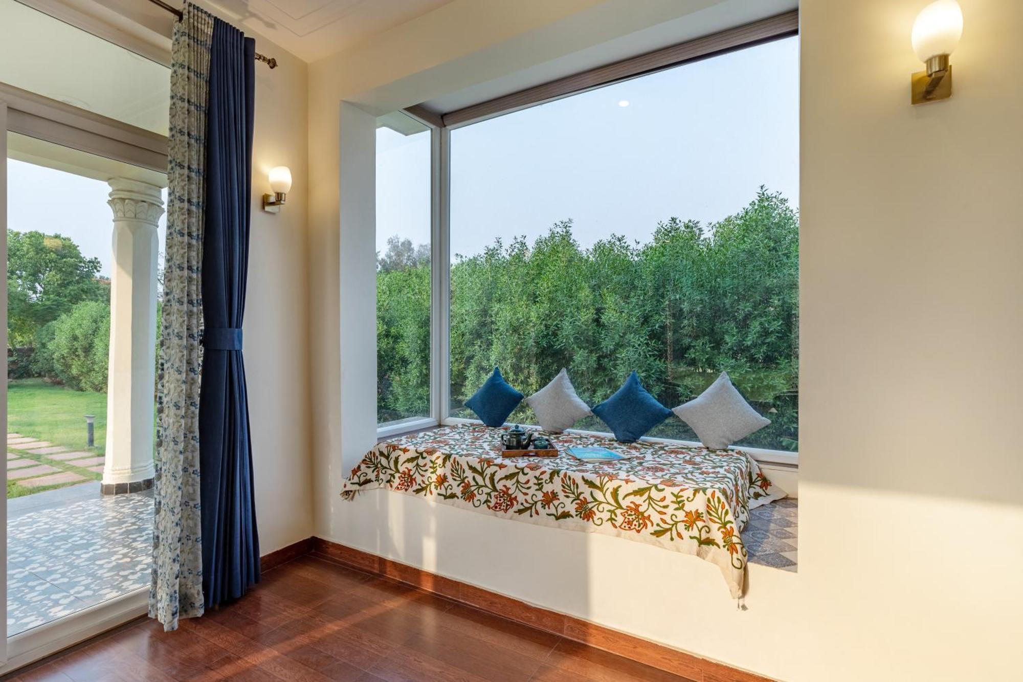 Alaya Stays Raga 2Bhk Farmstay With An Entertainment Lounge Sohna 外观 照片