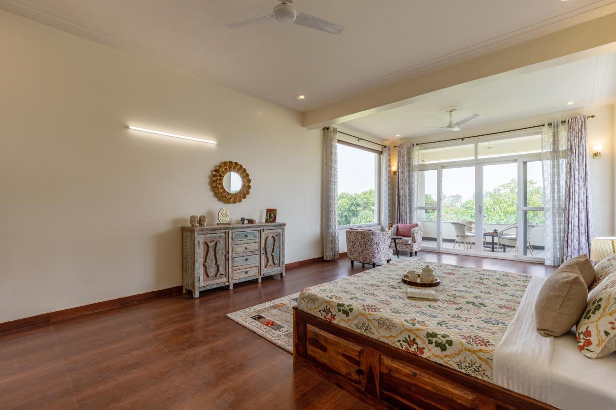 Alaya Stays Raga 2Bhk Farmstay With An Entertainment Lounge Sohna 外观 照片
