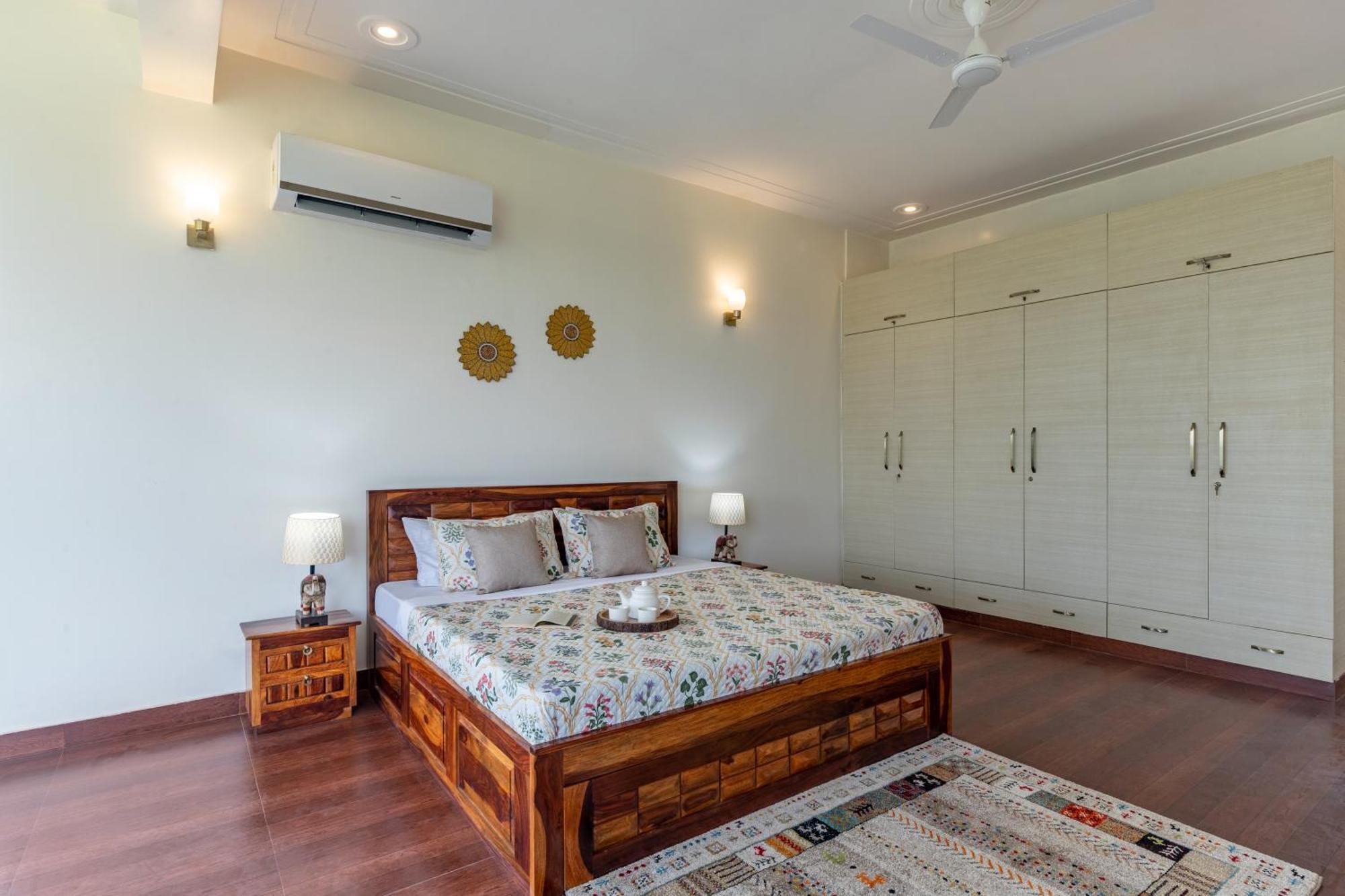 Alaya Stays Raga 2Bhk Farmstay With An Entertainment Lounge Sohna 外观 照片