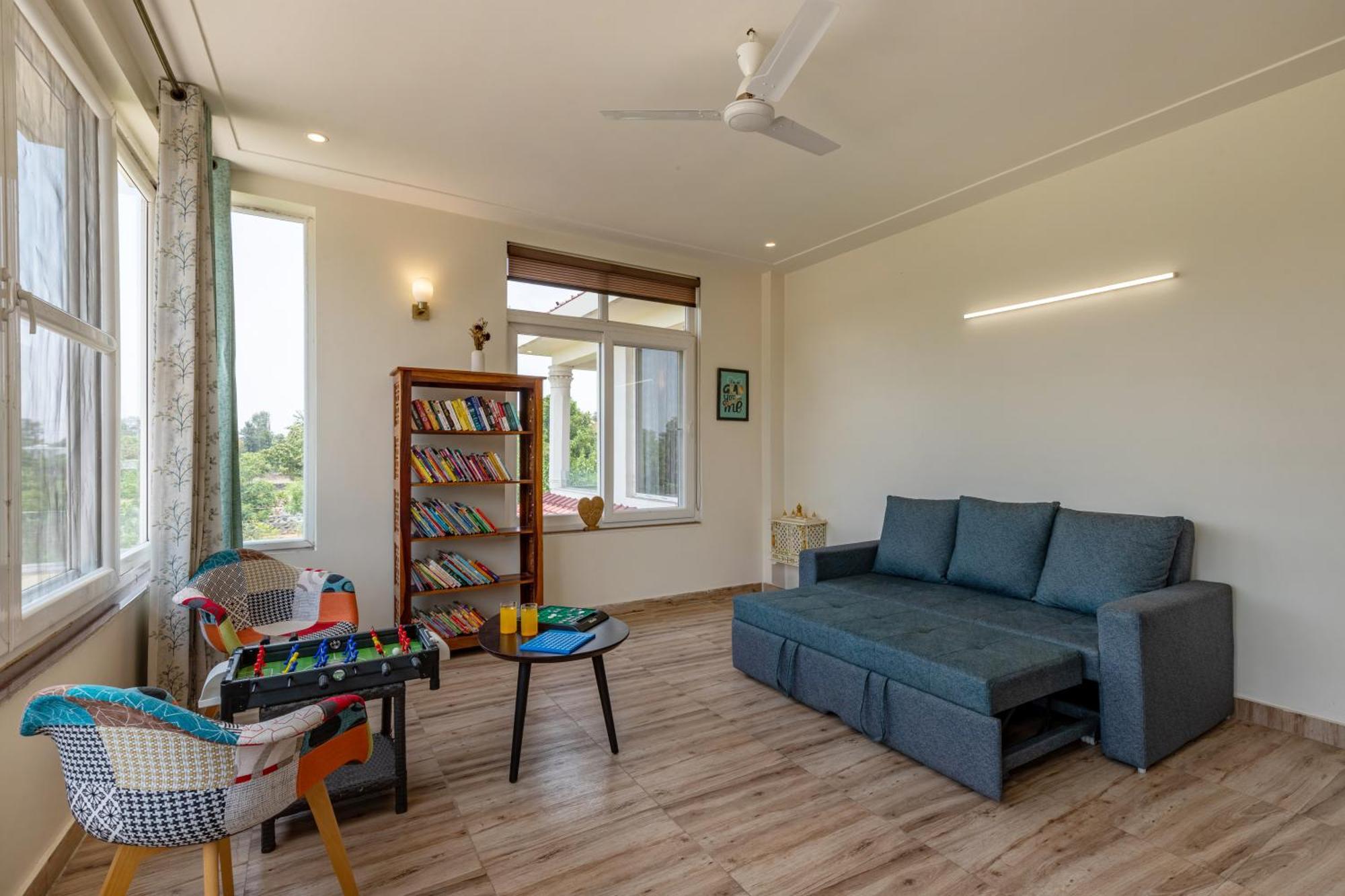 Alaya Stays Raga 2Bhk Farmstay With An Entertainment Lounge Sohna 外观 照片