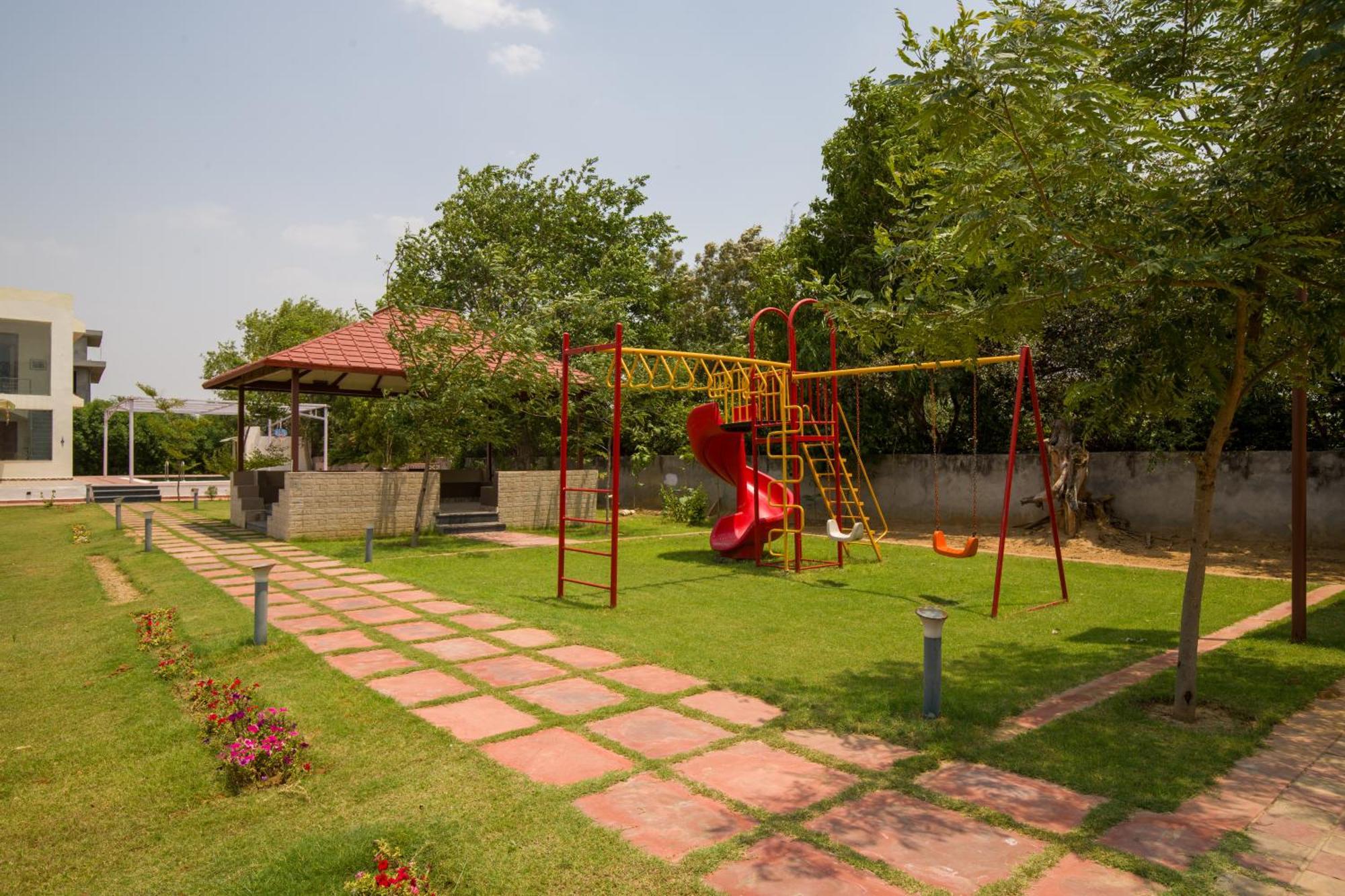Alaya Stays Raga 2Bhk Farmstay With An Entertainment Lounge Sohna 外观 照片