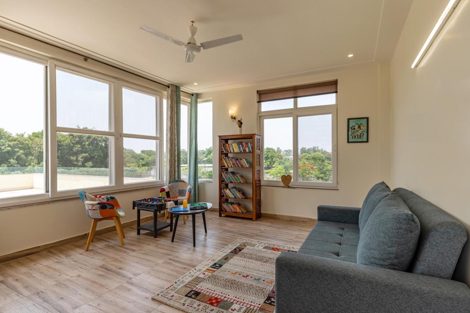 Alaya Stays Raga 2Bhk Farmstay With An Entertainment Lounge Sohna 外观 照片