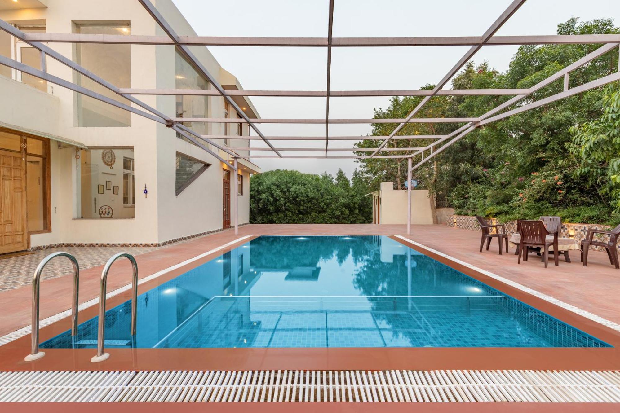 Alaya Stays Raga 2Bhk Farmstay With An Entertainment Lounge Sohna 外观 照片